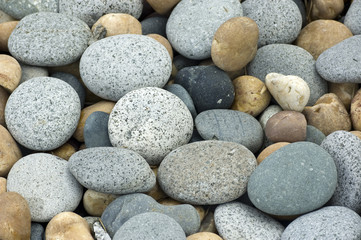 Fototapeta na wymiar stones and pebbles background