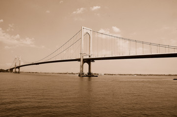 Fototapeta na wymiar Queens Bridge, NYC