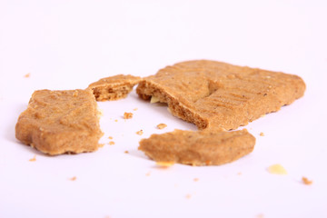 zerbrochener Spekulatius