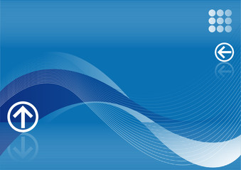 Blue background