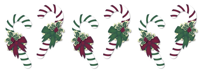 Candy Cane Banner 2