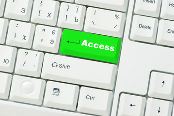 Keyboard green key Access