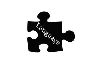 Language Puzzle Piece