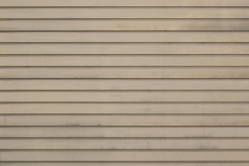 lamelles métal horizontales beige