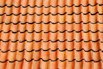 Hintergrund Dachziegel