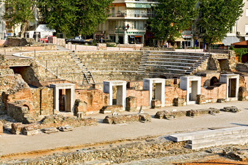 Ancient theater in Greece