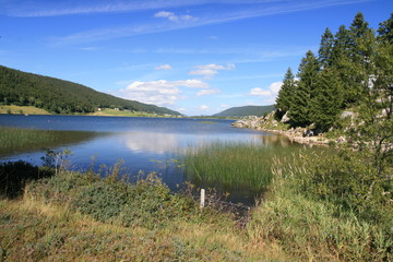 Fototapeta na wymiar Lac des Rousses