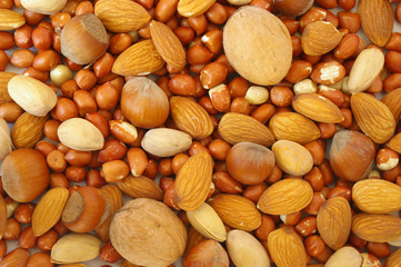 Nuts background