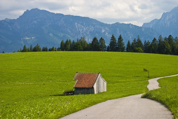 Landschaft im Allgäu