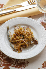 Sardele in saòr - Antipasti Veneto