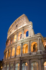 Naklejka premium Italy Older amphitheater - Coliseum in Rome