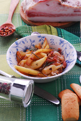 Patate e pancetta - Contorni Toscana