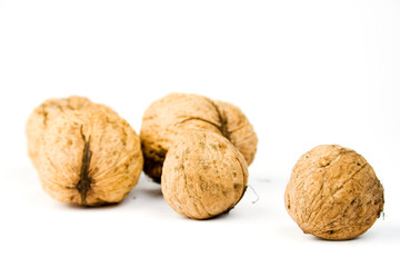Nuts in composition  isolated