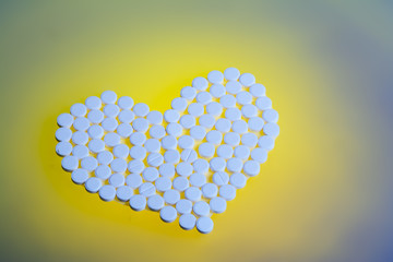 Super macro of medical pills