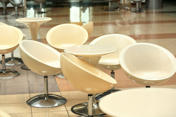 Restaurant interior. Shot in a Restaurant.