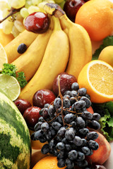 Fresh Vegetables, Fruits and other foodstuffs.