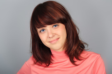 Fototapeta premium Portrait of a styled teen. Theme: teens, education, fashion