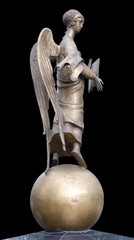 Angel at a pedestal