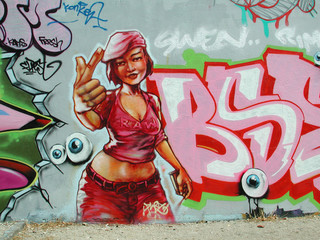 Obraz na płótnie Canvas Graffiti