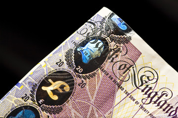 Twenty Pound Note Close-Up