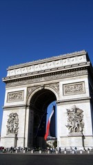 Fototapeta na wymiar Paris, Arc de Triomphe