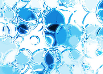 abstract water background generated by the computer