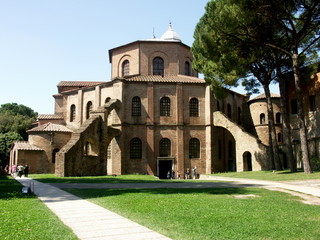Basilica di San Vitale, Ravenna - obrazy, fototapety, plakaty