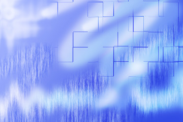 Digital Background in Blue Tone