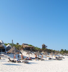 Fototapeta na wymiar plage ... Yucatan