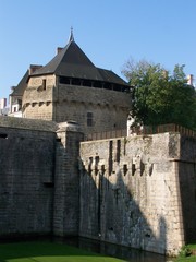 Nantes - Tour polygonale du château des Ducs de Bretagne