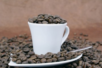 Obraz premium café en grains