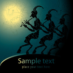 Halloween party card