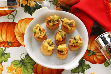 Vol au vents vegetariani - Antipasti Toscana