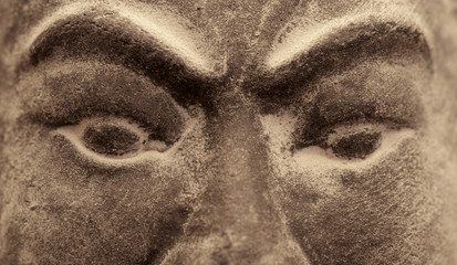 Terracotta warriors eyes © bene07