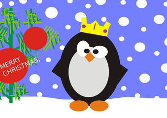 CHRISTMAS CARD. FELICITACION DE NAVIDAD