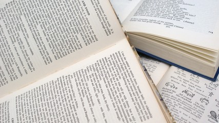 Fototapeta premium The written word