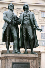 Goethe et Schiller à Weimar