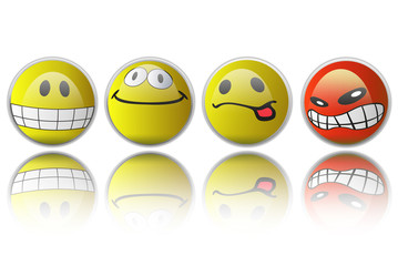 Smiles , emoticons