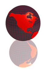 north america button