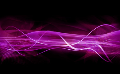 Abstract purple twist