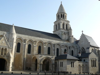 Obraz premium Eglise romane - Poitiers