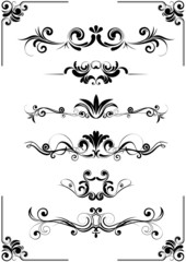 Abstract floral design