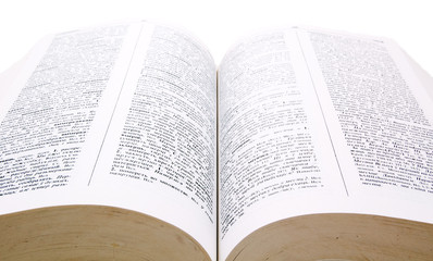 Obraz premium opened book