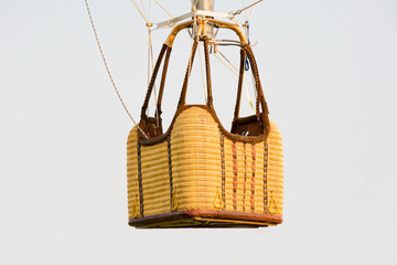 Fototapeta premium Empty Hot Air Balloon Basket