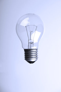 light bulb floating in air,concept of  innovation and ideas XL