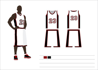 equipación de baloncesto