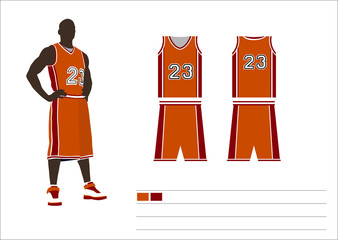 equipación de baloncesto