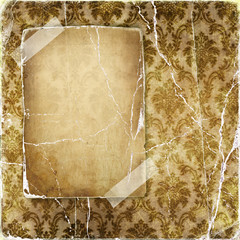 vintage torn background with old page