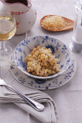 Risotto alle pratoline - Primi Cucina alle erbe e fiori eduli