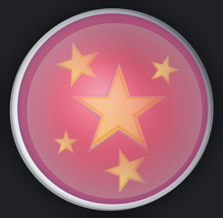 Obraz premium Button Sterne